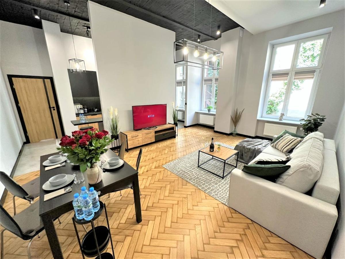 Luxury 100M2 Loft Design-Apartment At Wawel + Netflix Krasków Eksteriør bilde